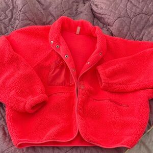 Free People Hit the Slopes Fleece Jacket